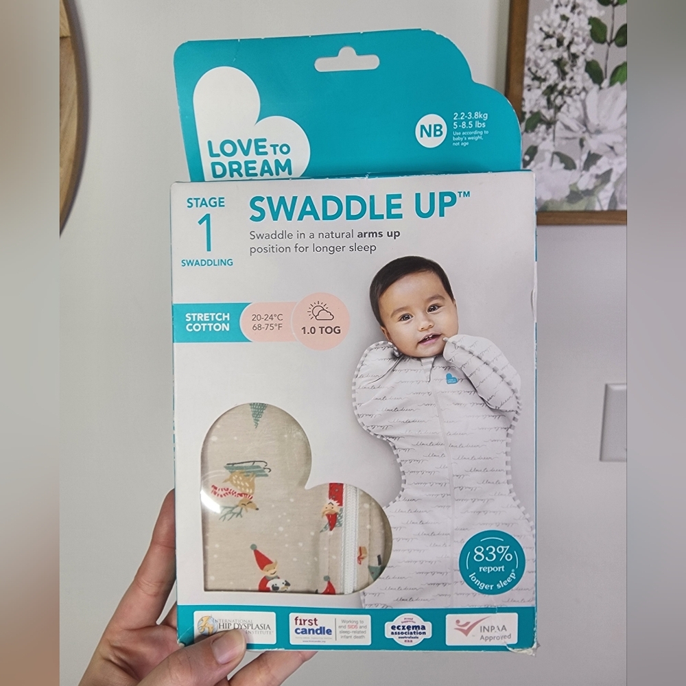Love to Dream Swaddle Up, Stage 1, Newborn Size